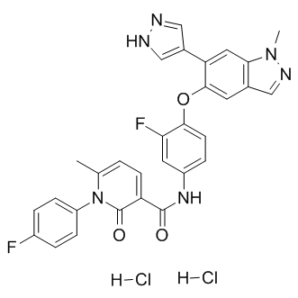 Merestinib(LY2801653 dihydrochloride)